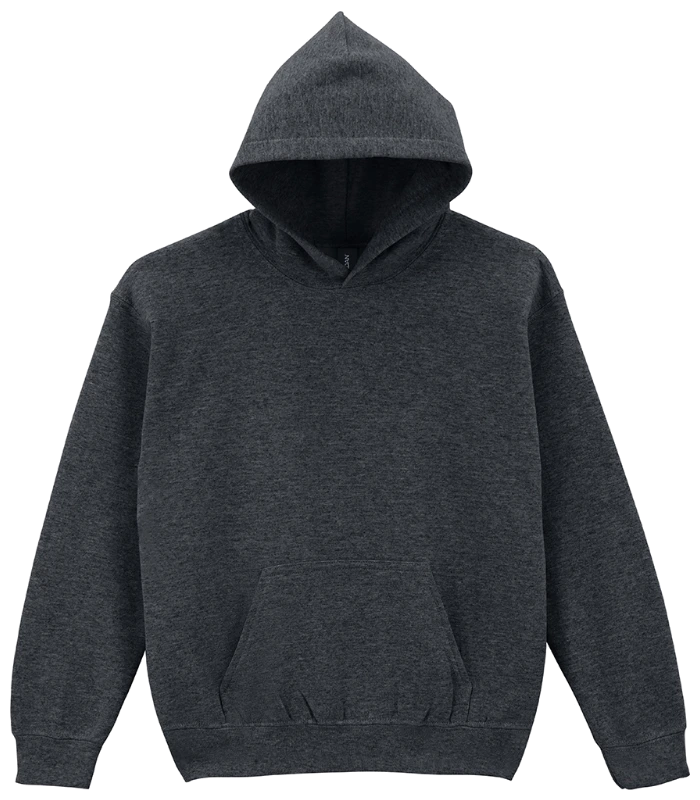 Gildan Gildan Kids Heavy Blend™ Hooded Sweatshirt in Fan Charcoal Heather