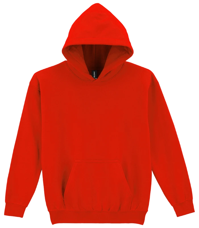 Gildan Gildan Kids Heavy Blend™ Hooded Sweatshirt in RED