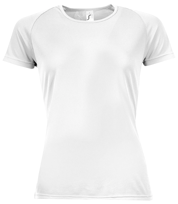 SOL'S SOL'S Ladies Sporty Performance T-Shirt in WHI