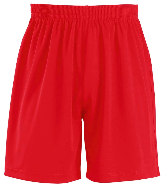 SOL'S SOL'S Kids San Siro 2 Shorts in RED