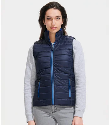 SOL'S SOL'S Ladies Wave Bodywarmer in NAV