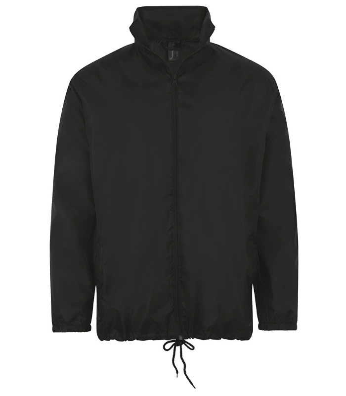 SOL'S SOL'S Unisex Shift Windbreaker Jacket in BLK