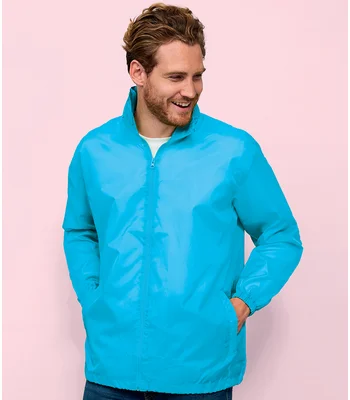 SOL'S SOL'S Unisex Shift Windbreaker Jacket in AQA