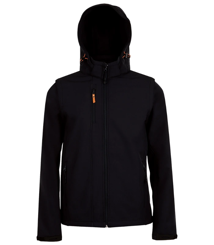 SOL'S SOL'S Transformer Pro Soft Shell Jacket in BLK