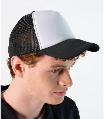 SOL'S SOL'S Bubble Contrast Cap in WH/BK
