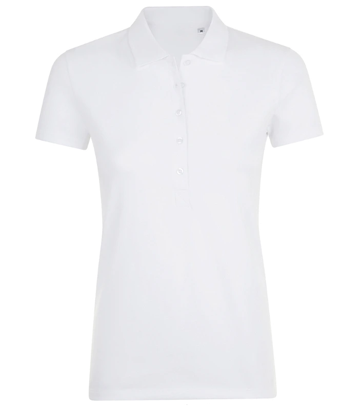 SOL'S SOL'S Ladies Phoenix Piqué Polo Shirt in WHI