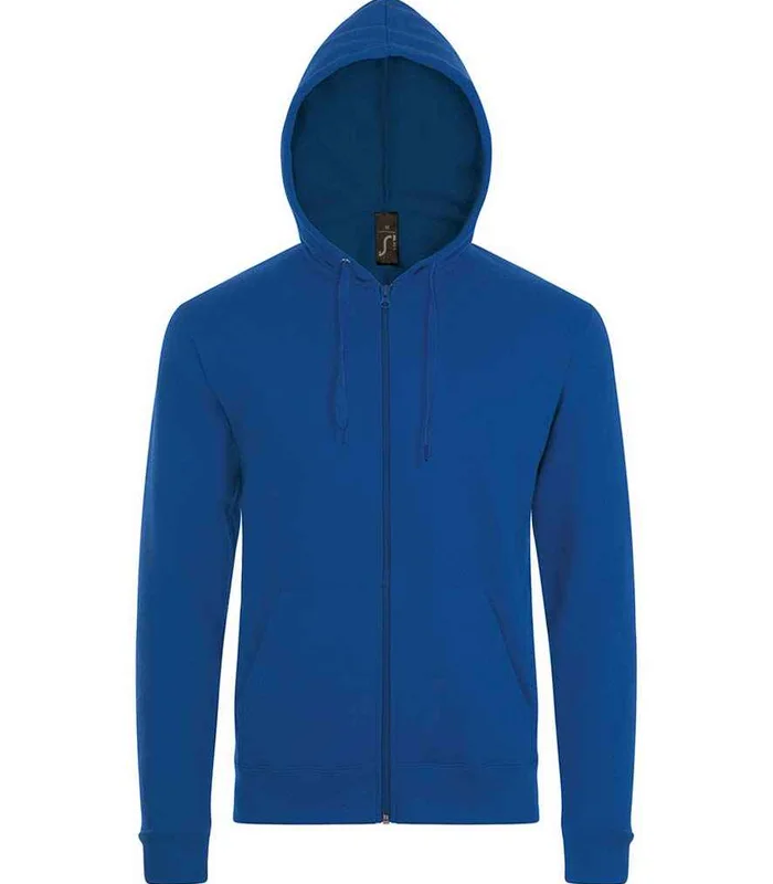 SOL'S SOL'S Stone Zip Hooded Sweatshirt in ROY