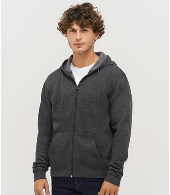 SOL'S SOL'S Stone Zip Hooded Sweatshirt