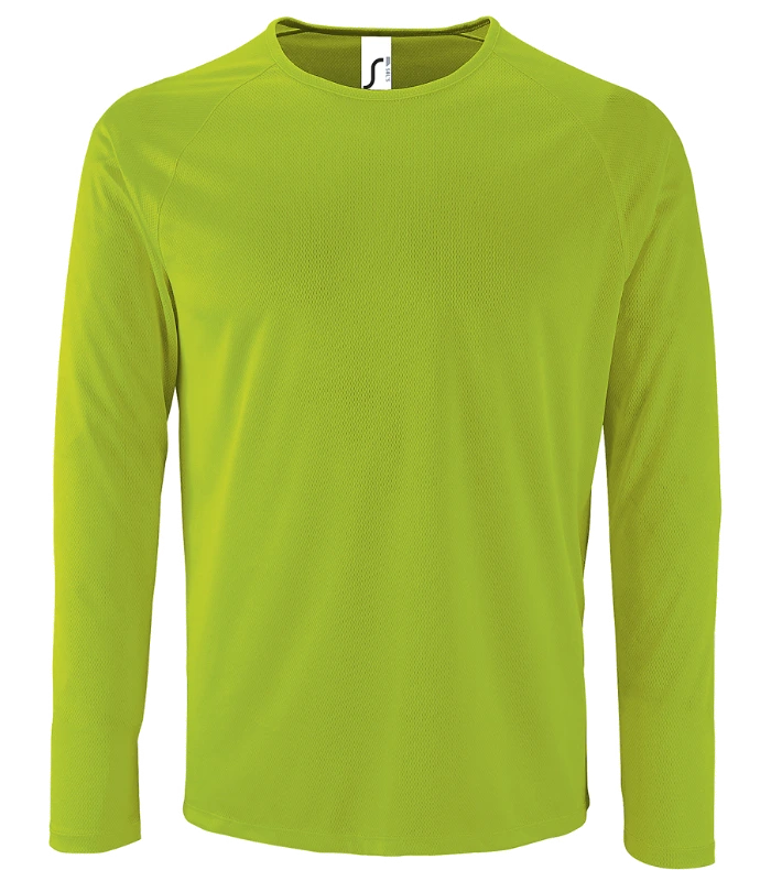 SOL'S SOL'S Sporty Long Sleeve Performance T-Shirt in NGN