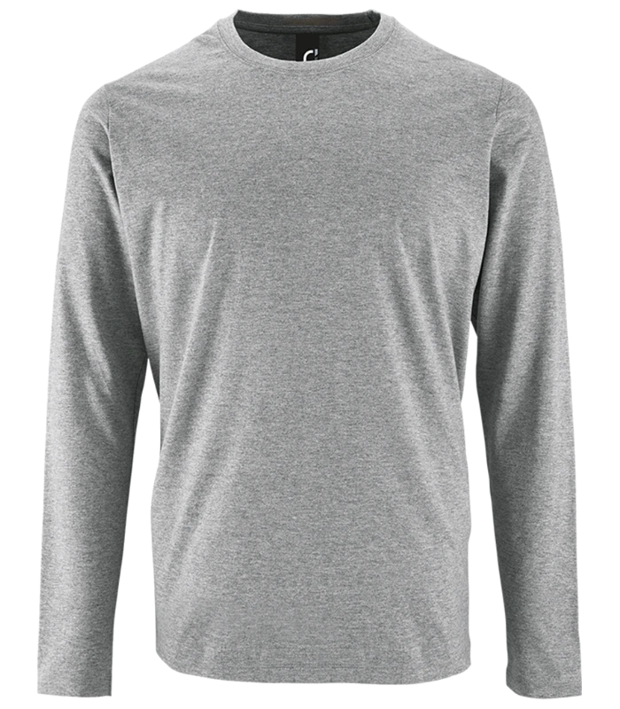 SOL'S SOL'S Imperial Long Sleeve T-Shirt in GYM