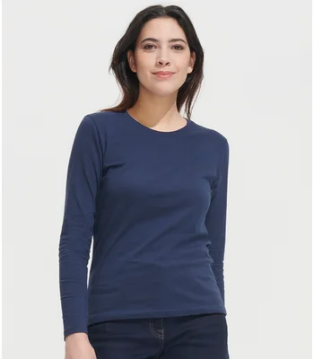 SOL'S SOL'S Ladies Imperial Long Sleeve T-Shirt in FNA