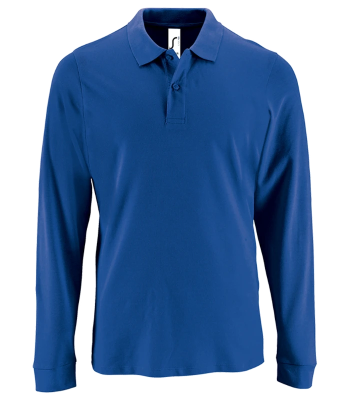 SOL'S SOL'S Perfect Long Sleeve Piqué Polo Shirt in ROY