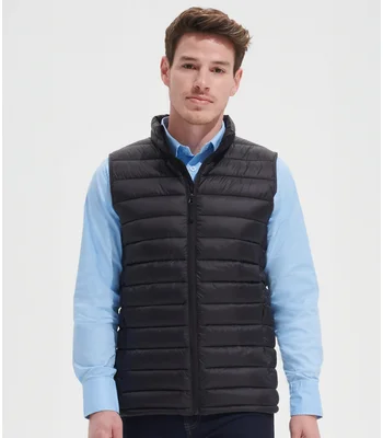 SOL'S SOL'S Wilson Lightweight Padded Bodywarmer in BLK