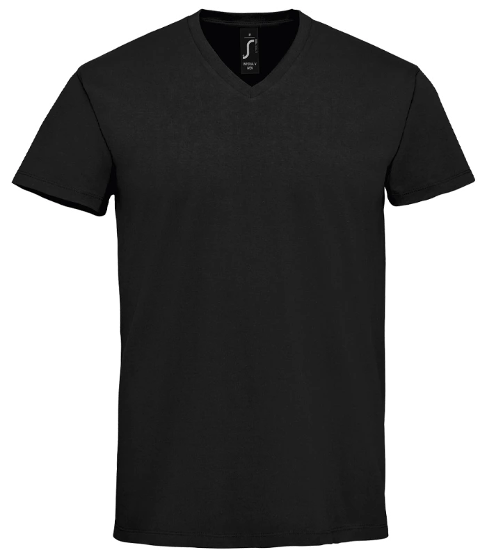SOL'S SOL'S Imperial V Neck T-Shirt in DBK
