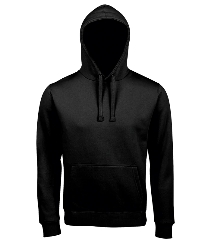 SOL'S SOL'S Unisex Spencer Hooded Sweatshirt in BLK