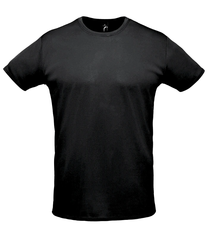 SOL'S SOL'S Unisex Sprint T-Shirt in Black