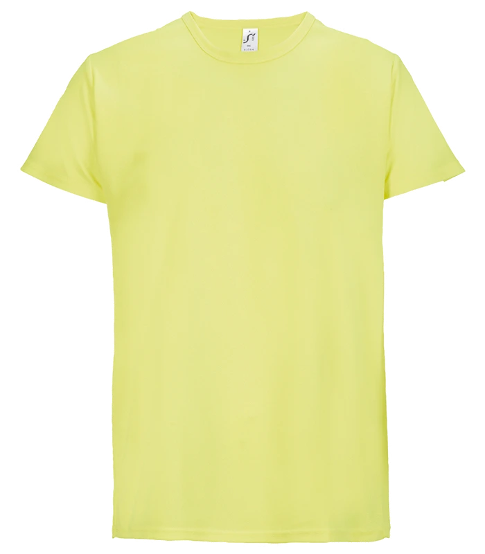 SOL'S SOL'S Unisex Sprint T-Shirt in Neon Yellow