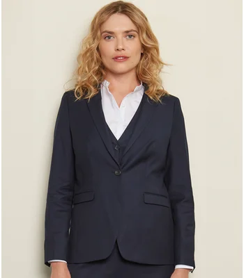 NEOBLU NEOBLU Ladies Marius Suit Jacket in Deep Black