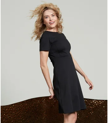 NEOBLU NEOBLU Ladies Camille Milano Dress in Deep Black