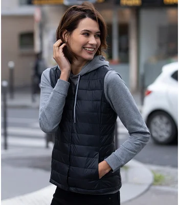 NEOBLU NEOBLU Ladies Arthur Lightweight Bodywarmer in Deep Black