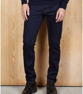 NEOBLU NEOBLU Gaspard Stretch Jeans in Deep Black