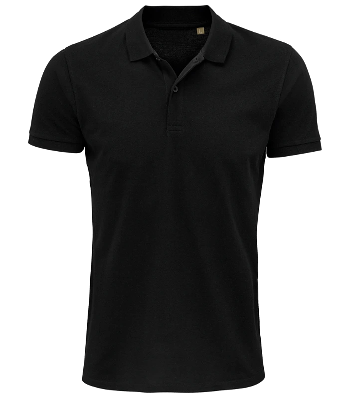 SOL'S SOL'S Planet Organic Piqué Polo Shirt in BLK