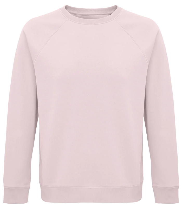 SOL'S SOL'S Unisex Space Organic Raglan Sweatshirt in PPN