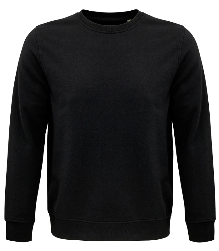 SOL'S SOL'S Unisex Comet Organic Sweatshirt in BLK
