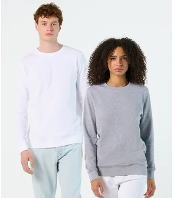 SOL'S SOL'S Unisex Comet Organic Sweatshirt in WHI