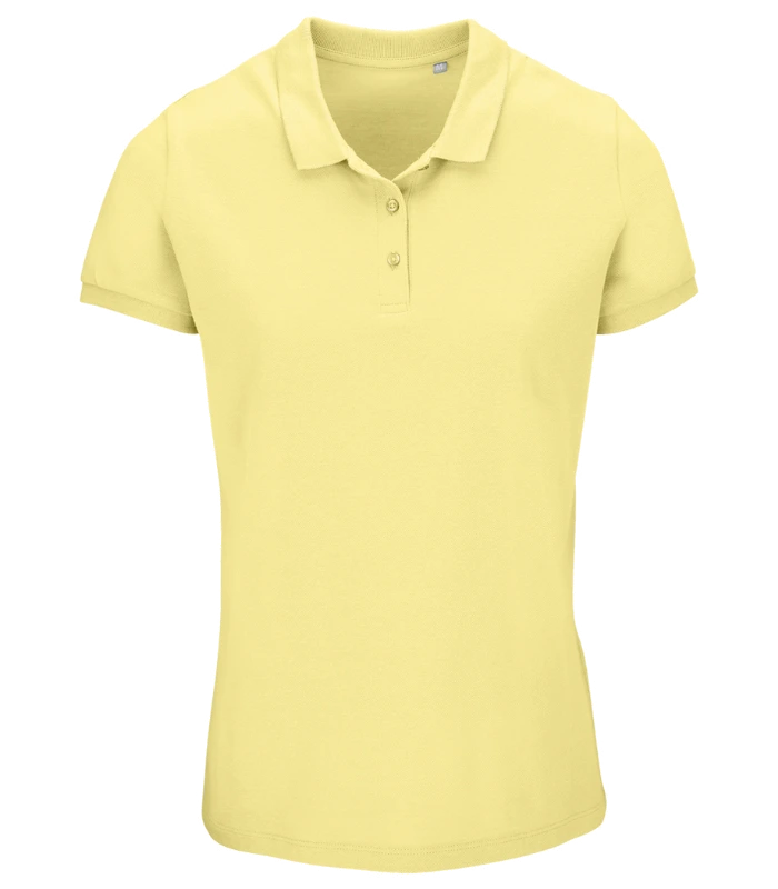 SOL'S SOL'S Ladies Planet Organic Piqué Polo Shirt in LYL