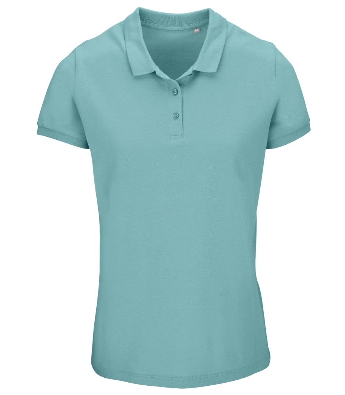 SOL'S SOL'S Ladies Planet Organic Piqué Polo Shirt in POB
