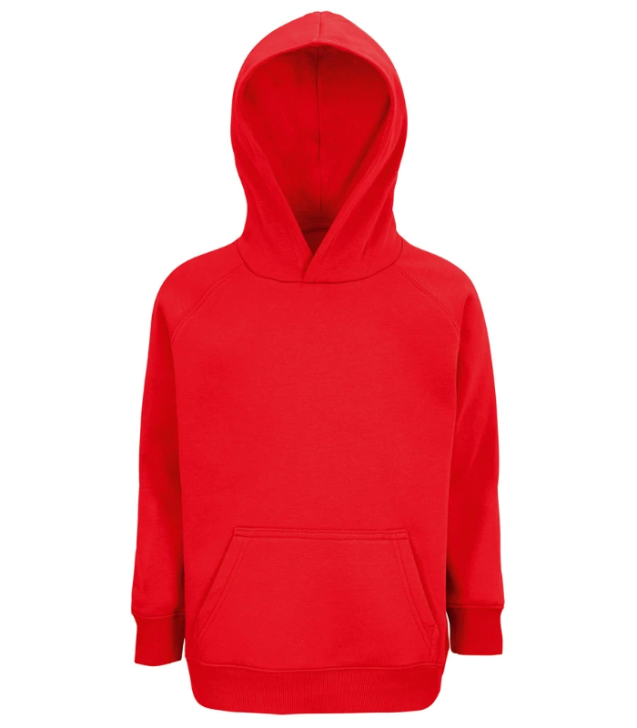 SOL'S SOL'S Kids Stellar Organic Hoodie in RED