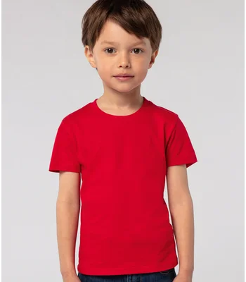 SOL'S SOL'S Kids Pioneer Organic T-Shirt in RED