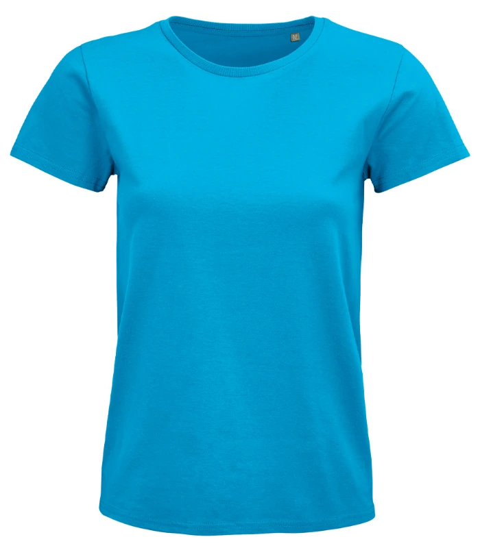SOL'S SOL'S Ladies Pioneer Organic T-Shirt in AQA