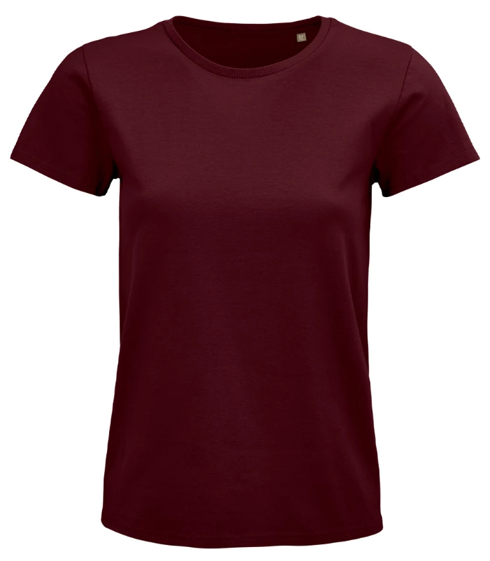 SOL'S SOL'S Ladies Pioneer Organic T-Shirt in BUR