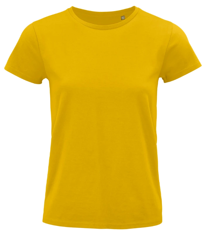 SOL'S SOL'S Ladies Pioneer Organic T-Shirt in GOL
