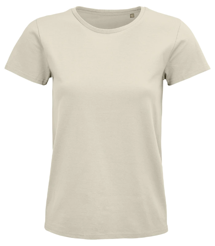SOL'S SOL'S Ladies Pioneer Organic T-Shirt in NAT