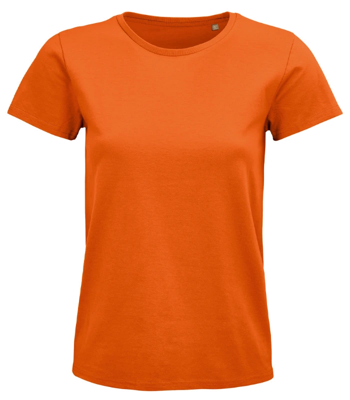 SOL'S SOL'S Ladies Pioneer Organic T-Shirt in ORA