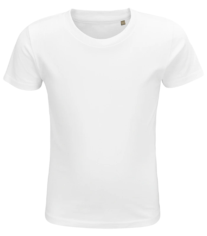 SOL'S SOL'S Kids Crusader Organic T-Shirt in WHI
