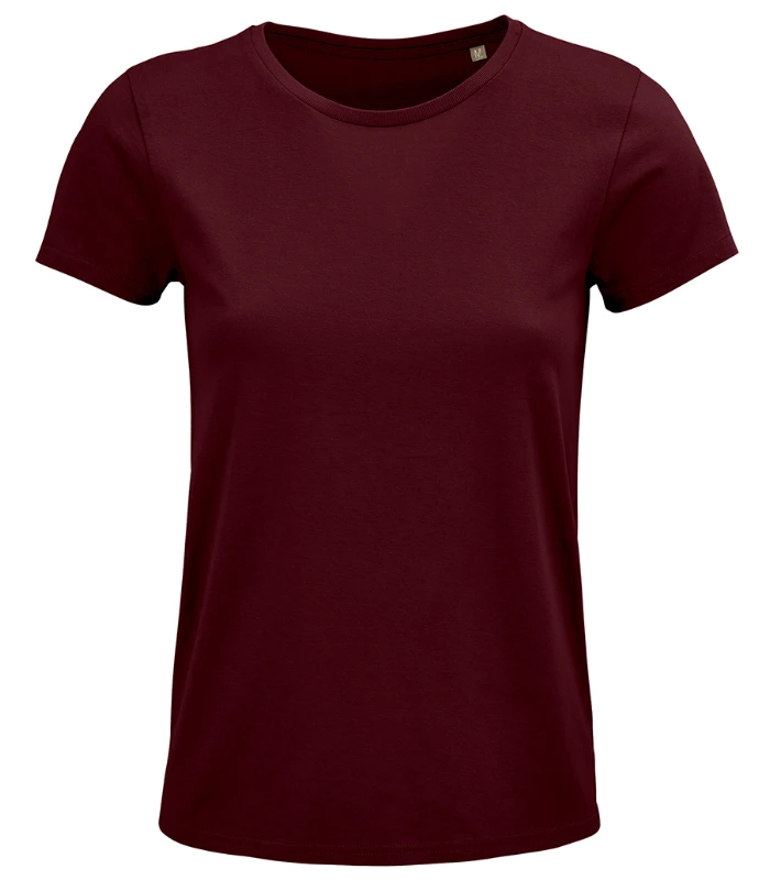 SOL'S SOL'S Ladies Crusader Organic T-Shirt in BUR