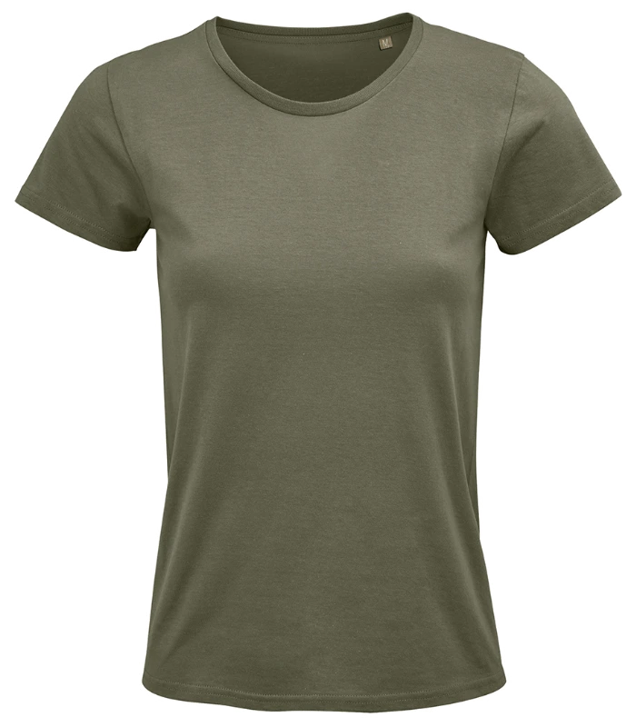 SOL'S SOL'S Ladies Crusader Organic T-Shirt in KHA