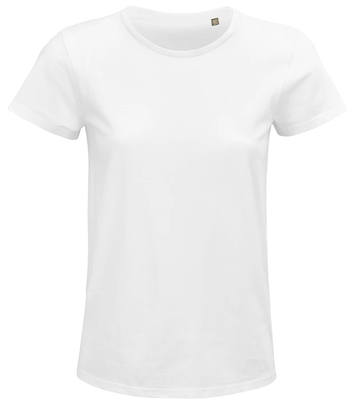 SOL'S SOL'S Ladies Crusader Organic T-Shirt in WHI