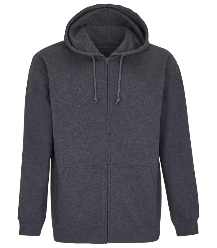 SOL'S SOL'S Unisex Carter Full Zip Hoodie in CHM
