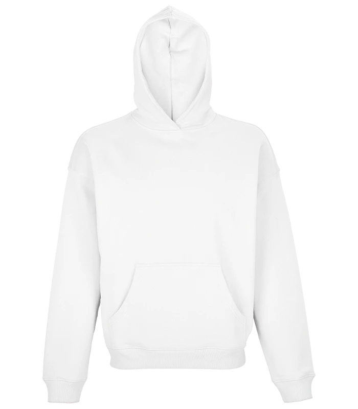 SOL'S SOL'S Unisex Connor Oversized Hoodie in WHI