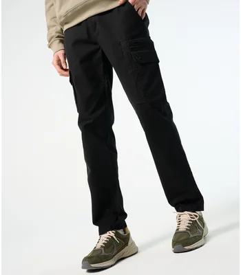 SOL'S SOL'S Docker Stretch Cargo Trousers in BLK