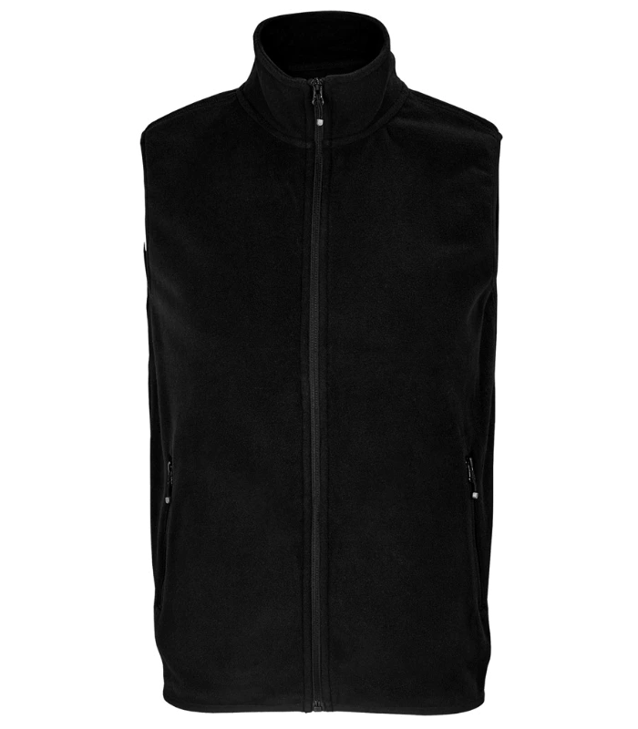 SOL'S SOL'S Unisex Factor Recycled Micro Fleece Bodywarmer in BLK