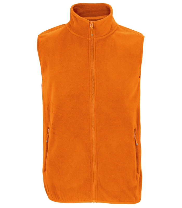 SOL'S SOL'S Unisex Factor Recycled Micro Fleece Bodywarmer in ORA