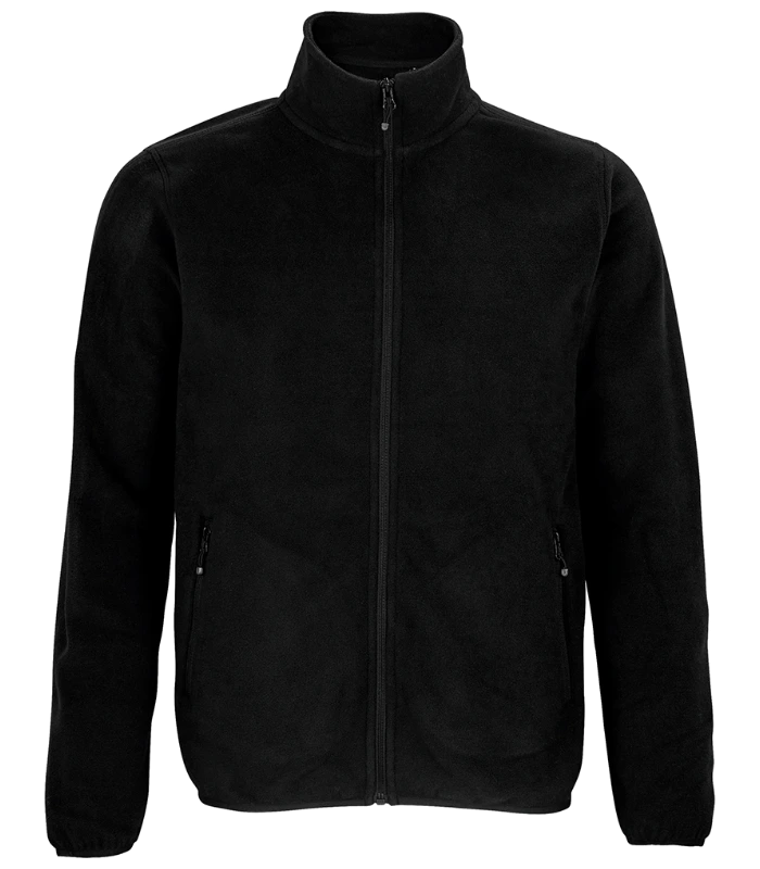 SOL'S SOL'S Factor Recycled Micro Fleece Jacket in BLK