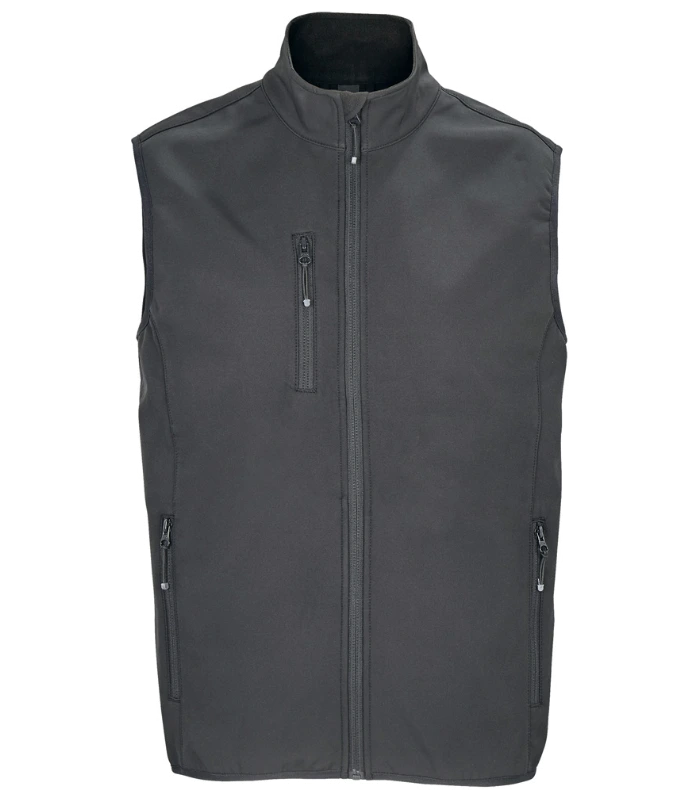 SOL'S SOL'S Falcon Recycled Soft Shell Bodywarmer in CHA