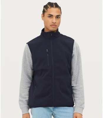 SOL'S SOL'S Falcon Recycled Soft Shell Bodywarmer in FOR